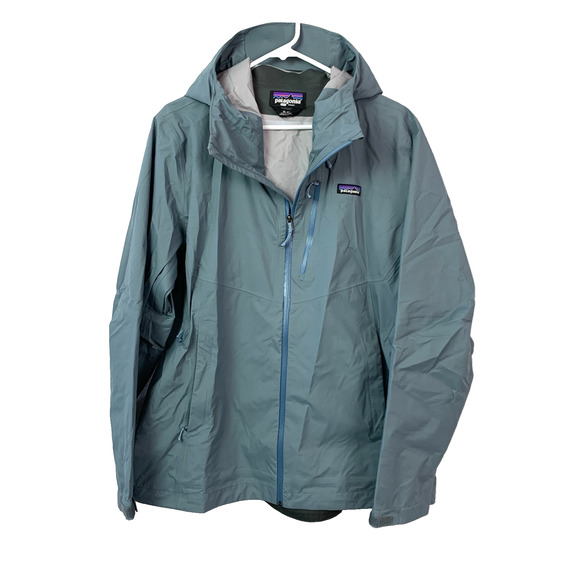Patagonia Granite Crest Blue Rain Jacket Womens XL STY85420SP22 - Picture 1 of 7